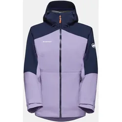 Mammut Convey Tour HS Hooded Damen Regenjacke lila/dunkelblau - S