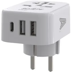 Scape Travel, Reiseadapter, Steckdosenleiste 830C-DE Kunststoff