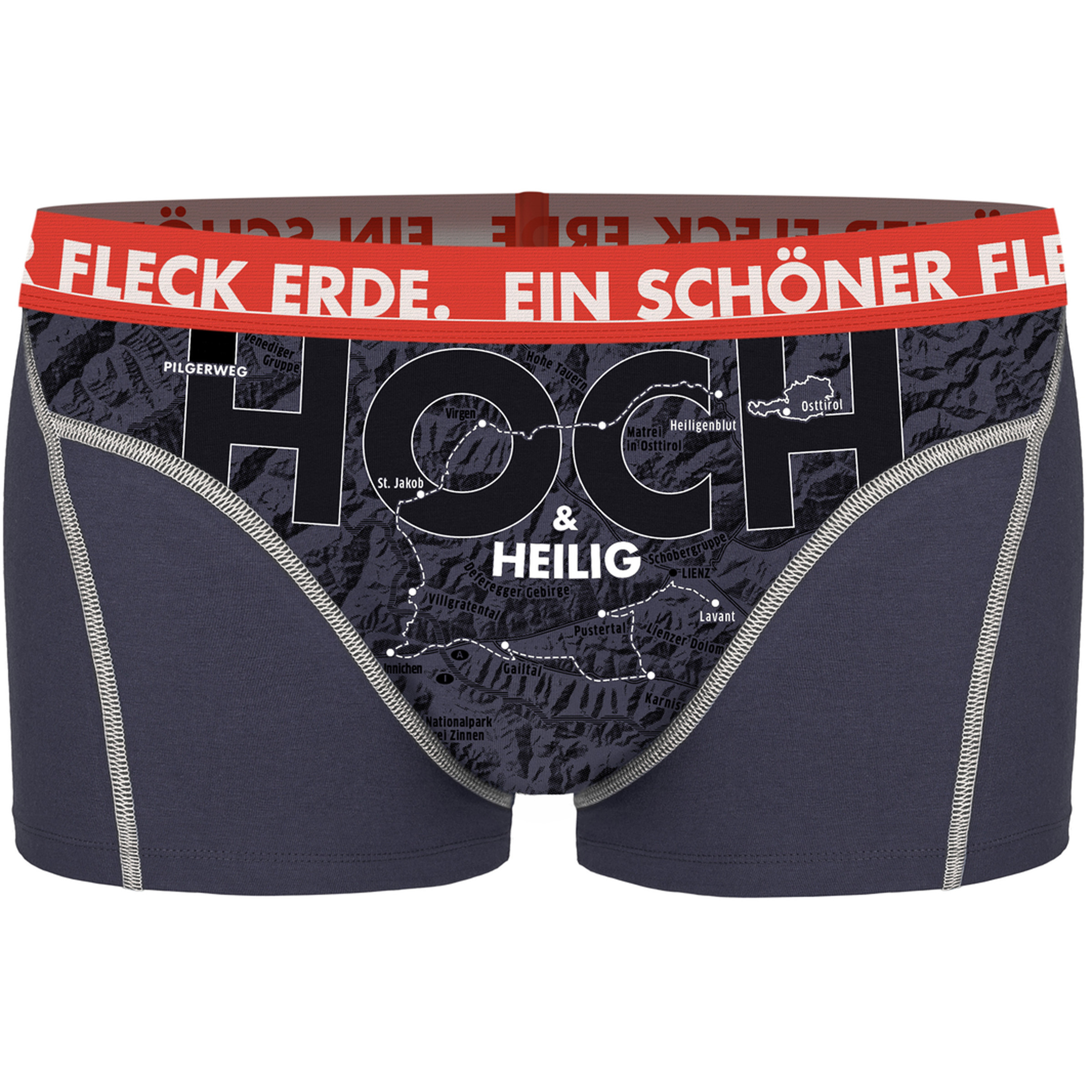 Ein schöner Fleck Erde Hoch & Heilig Boxer Herren Kurze Unterhose schwarz Größe L Lifestyle Hautfreundlich