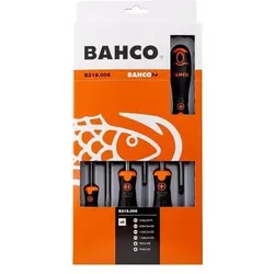 Bahco, Schraubenzieher, BahcoFIT Schraubendreher-Satz mit 2-Komponenten-Griff - 6-teilig (Phillipps-Kreuzschlitz (PH))