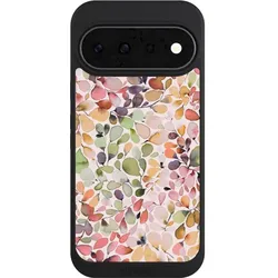 Nivocase Handyhülle für Google Pixel 11 Hülle NIVOpure Case Schwarz Muster Pattern Eukalyptus (Google Pixel 11), Smartphone Hülle, Schwarz