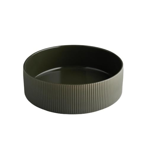APS Schaal The Grid porselein bruin Ø 26 cm, 2,5 liter