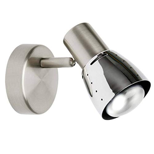 Brilliant Wandspot Lava LED Wandspot in ijzer en chroom