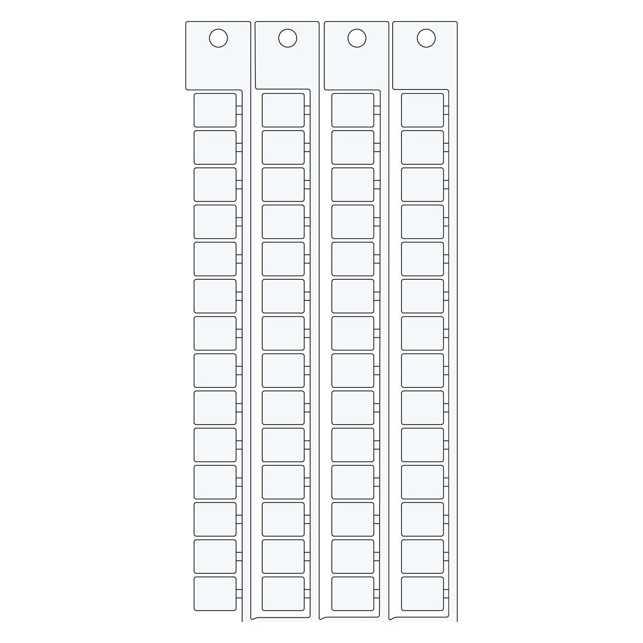 Brady Terminal Block Tags - 8mm x (SA2630)