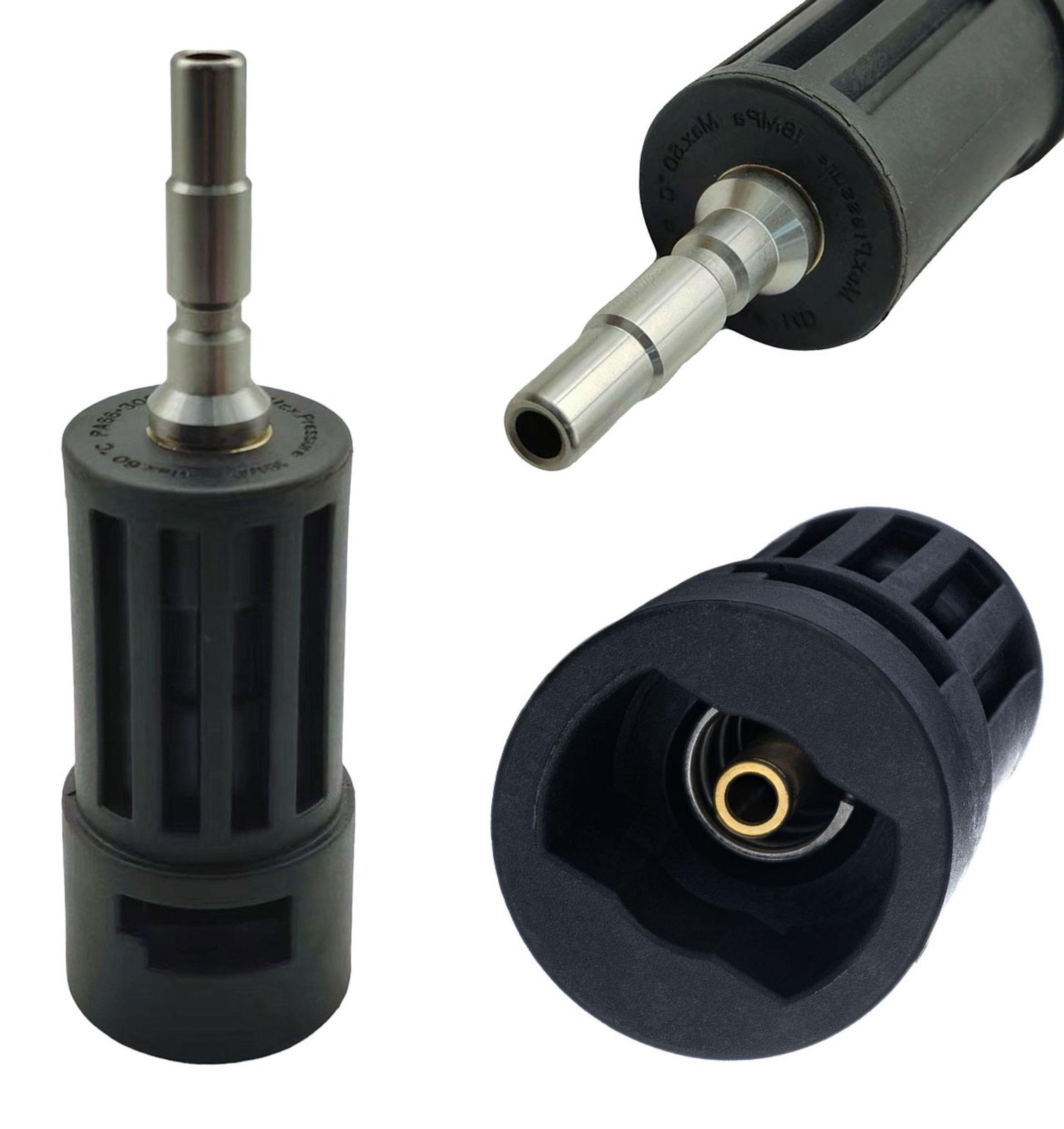 ROSFIX Adapter Vervanging Snelkoppeling Kranzle QC naar Kärcher K Bayonet