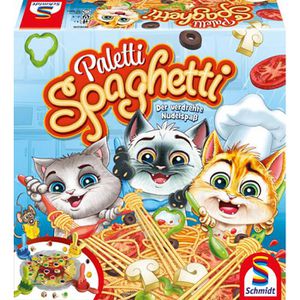 Schmidt-Spiele Brettspiel 40626 Paletti Spaghetti, ab 4 Jahre, 2-4 Spieler