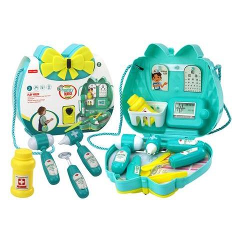Lean Toys Türkises medizinisches Set in einer Tasche (49672493)