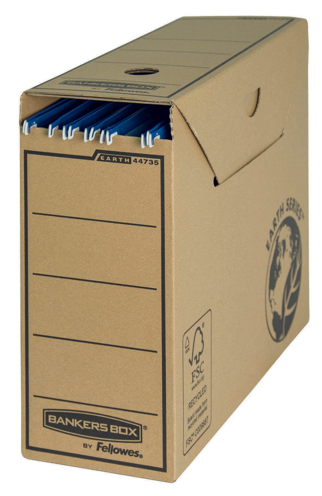 Bankers Box Archivboxen für lose Dokumente 12,0 x 32,5 x 27,3 cm 4473501