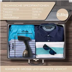 Lebenlang Dampfglätter, Dampfglätter, Schwarz, Gold