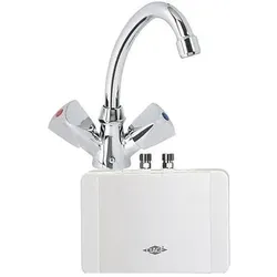 Clage, Warmwassergerät, Klein-Durchlauferhitzer M3/SNM hydraulisch inkl. Armatur