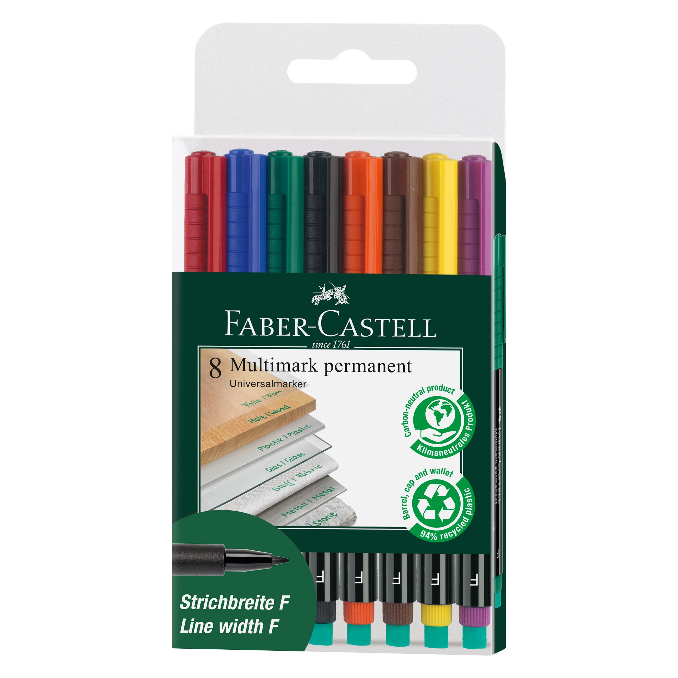 Faber-Castell Multimark (8x) (151309)