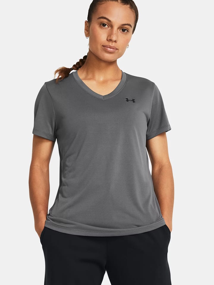 Under Armour Trainingsshirt "Tech" in Anthrazit - S