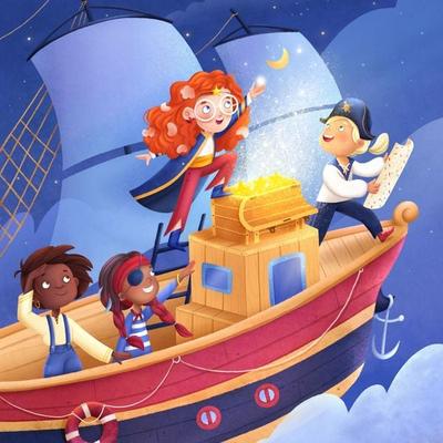 Sky Pirates - Marina B., Audio, 9789189927407