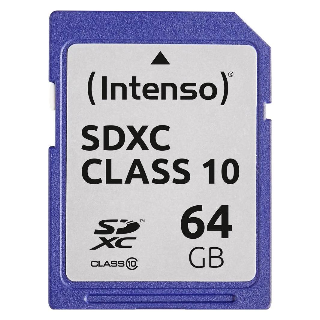 Intenso SD Class 10 (64 GB, SDXC, U1) (3411490)