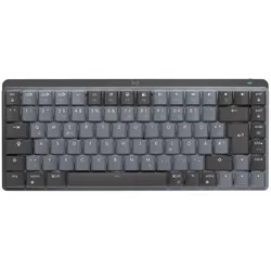 Logitech MX Mechanical Mini (DE, Kabellos), Tastatur, Grau