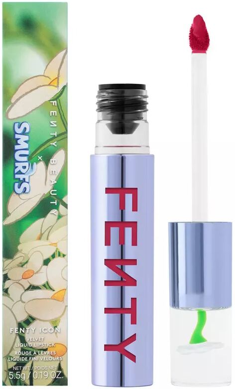 Fenty Beauty By Rihanna - Fenty Icon Velvet Liquid Lipstick - Matter Flüssiglippenstift, 5.5 g, Smurf'Melon
