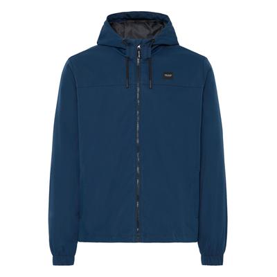 Windbreaker BLEND "Windbreaker BHEfika", Herren, Gr. L, blau (marineblaus), Obermaterial: 100% Polyester PES., Jacken Windbreaker
