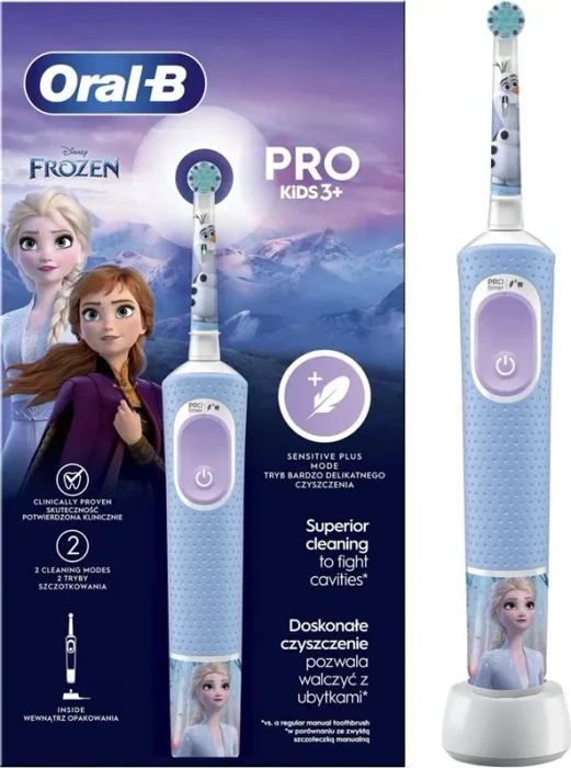 Oral-B Pro Kids Ice Kingdom mit Design von Braun
