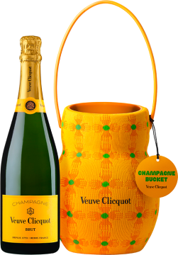 Champagne Veuve Clicquot Champagner Veuve Clicquot - Brut Carte Jaune - Kühleimer - Limited Edition Yinka Ilori - 0.75L Champagne