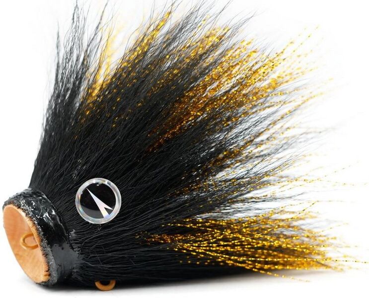 Vmc Mustache Rig 22g Shallow-Black Widow