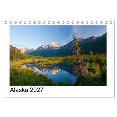 Alaska 2027 (Tischkalender 2027 DIN A5 quer), CALVENDO Monatskalender