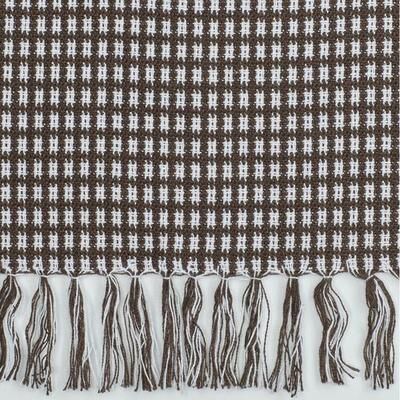 Lintex Linens, Inc. Homespun Oblong Tablecloth, 60 x 84, Chocolate