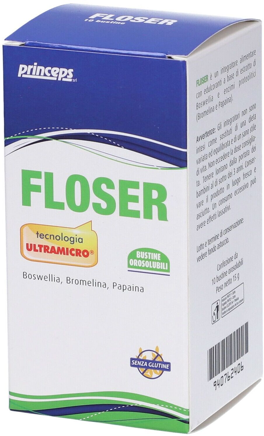 SERIS Srl FLOSER 10 Bust.1,5g