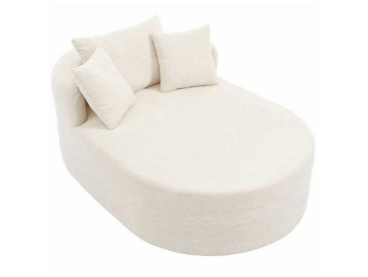 SIKAINI Relaxsessel Relaxsessel aus Cord in beige (1-St)