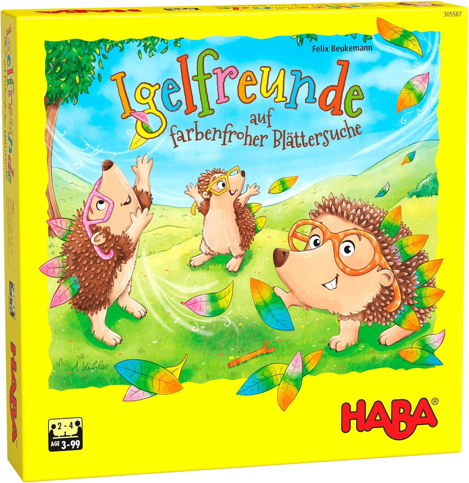 HABA Igelvrienden, meerkleurig, 3 jaar