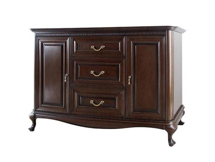 Xlmoebel Sideboard Anrichte Kommode Servierschrank Buffet Vorratsschrank Holz (1 St., Sideboard), Made in Europa