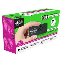 Digiquest Digitaler terrestrischer Receiver Stick Dvb-t2 voll (DVB-T2), TV Receiver, Schwarz