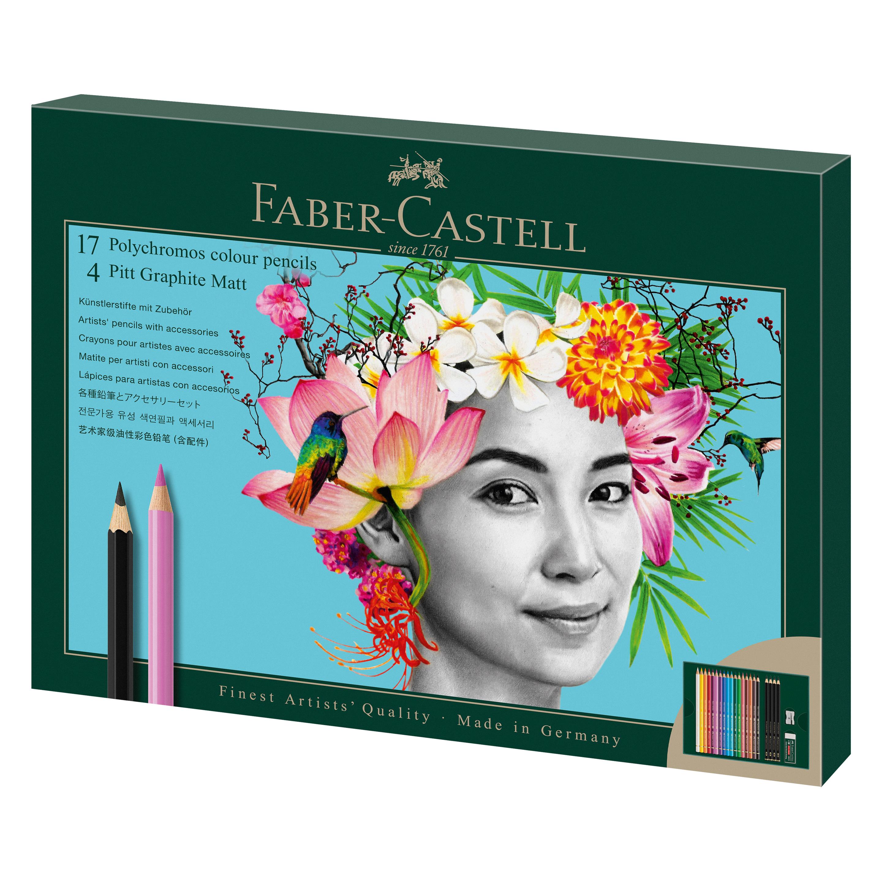 Faber-Castell Polychromos & Pitt Graphite (21x) (210052)