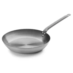 Lacor Bratpfanne ohne Antihaftbeschichtung, umweltfreundlich, kompatibel mit Glaskeramik, Elektro, Gas und Induktion, 40 cm, Gusseisen