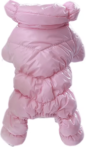 Inspire Curations SnuggleSuit Winter Jumpsuit For Hairless Cats pink s advise 1.5 2.5kg