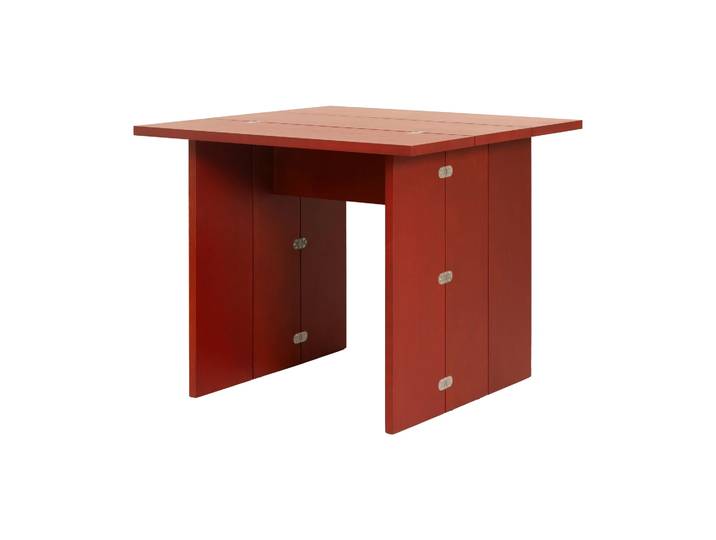 Design House Stockholm Table Flip Red, 90 cm