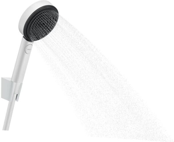 Hansgrohe Pulsify Select S Brausehalterset 24302700 Relaxation, mit Brauseschlauch 125cm, mattweiß
