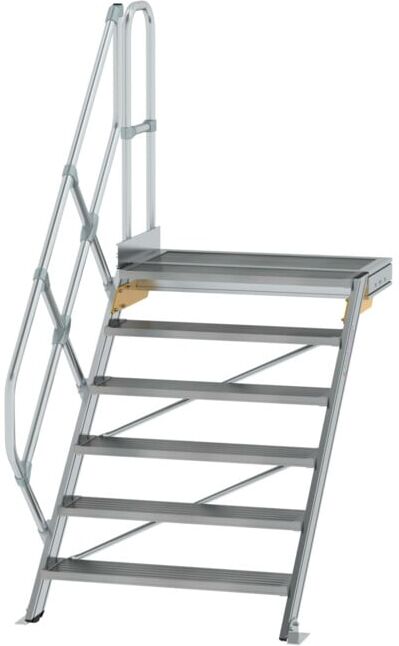 MUNK Aluminium-Treppe Plattform 45° 6 Stufen (600466)