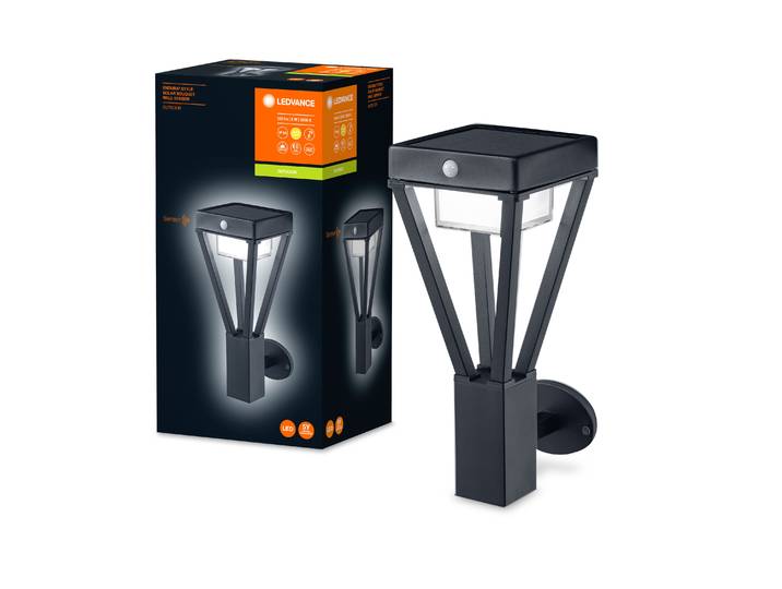 Ledvance LED Solar Außenleuchte Endura Style Bouquet Dunkelgrau IP44 6W 550lm warmweiß 3000K Sensor