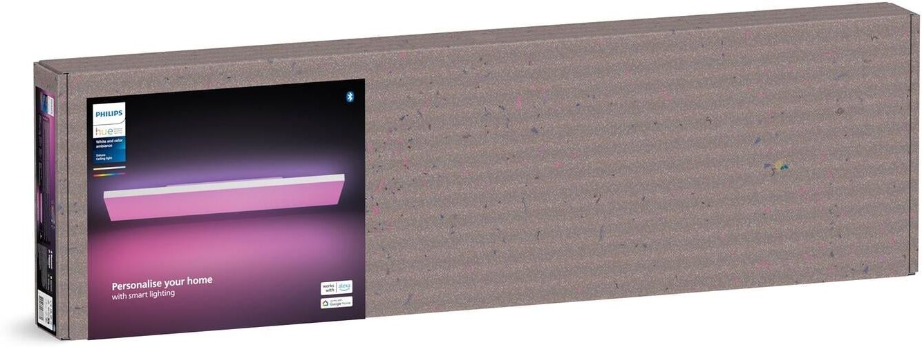 Philips HUE LED Deckenleuchte "White & Color Ambiance Datura 1200 x 300 mm", weiss (weiß), H: 5cm, Leuchten, LED Deckenleuchte weiß H: 5cm