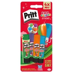 Pritt 4er-Pack Klebestifte »Fun Colors« 4x 10 g