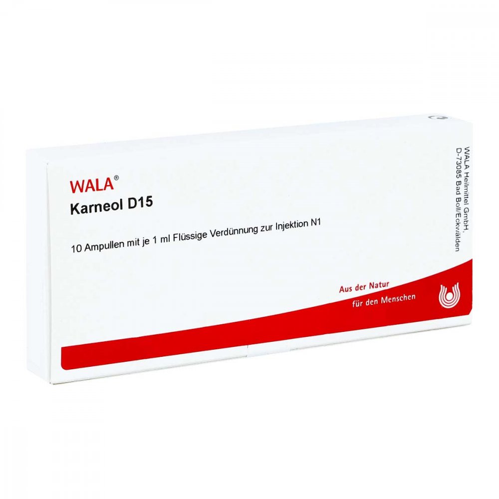 WALA Heilmittel GmbH Karneol D15 Ampullen 02880324