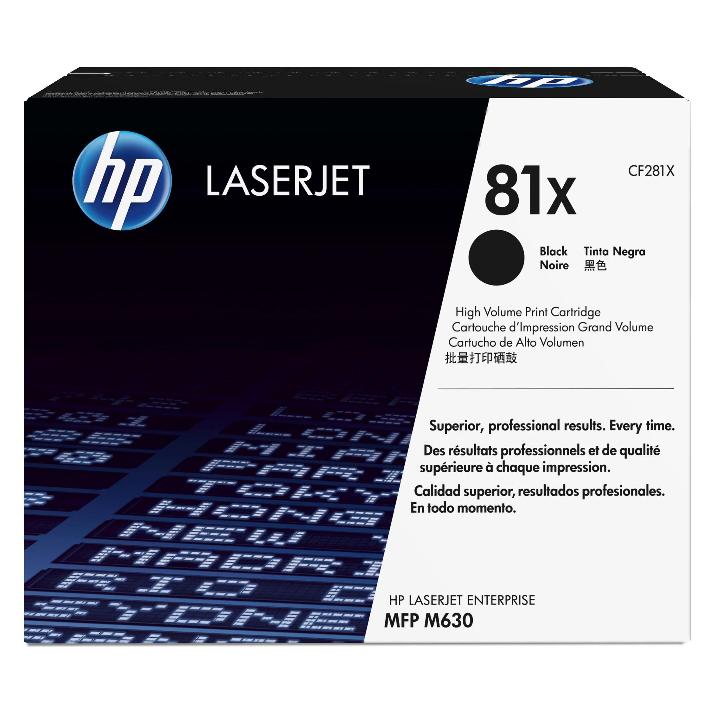 HP Toner 81X (BK) (CF281X)