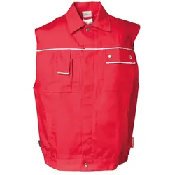 Arbeitsweste "CANVAS 320" - S - Rot