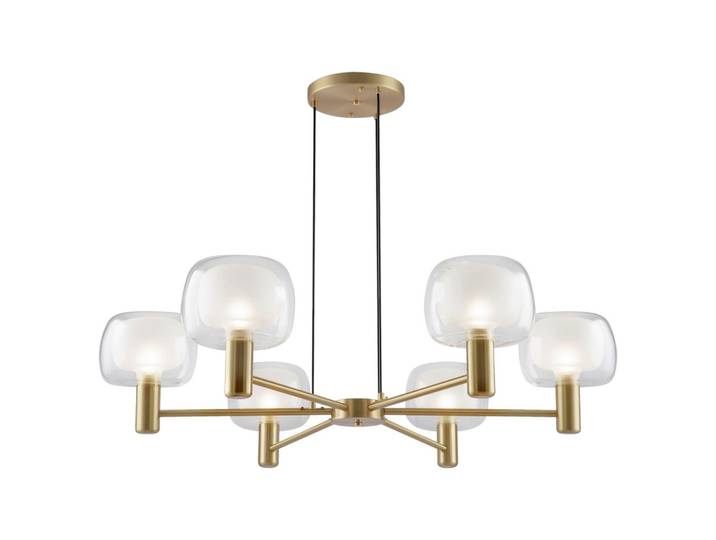 Kronleuchter Vision Goldfarben max. 60 Watt