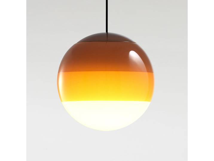 Dipping Light 30 Pendelleucte Amber - Marset - Wohnzimmer - Design - Glas - Kugel