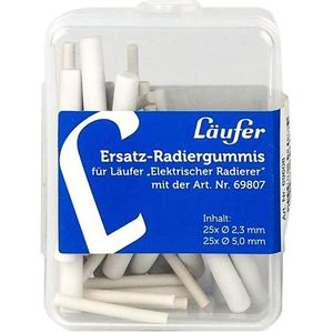 Läufer Läufer Ersatzradierer 69608, für  69607, 2 Größen Ø 2,3 & 5mm, 50 Stück