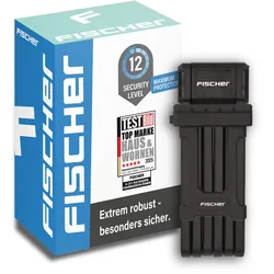 FISCHER Faltschloss PROTEC PLUS+ - Länge 85cm mit Halter