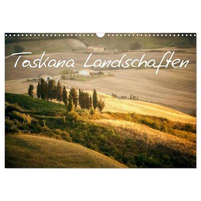 Toskana Landschaften (Wandkalender 2027 DIN A3 quer), CALVENDO Monatskalender