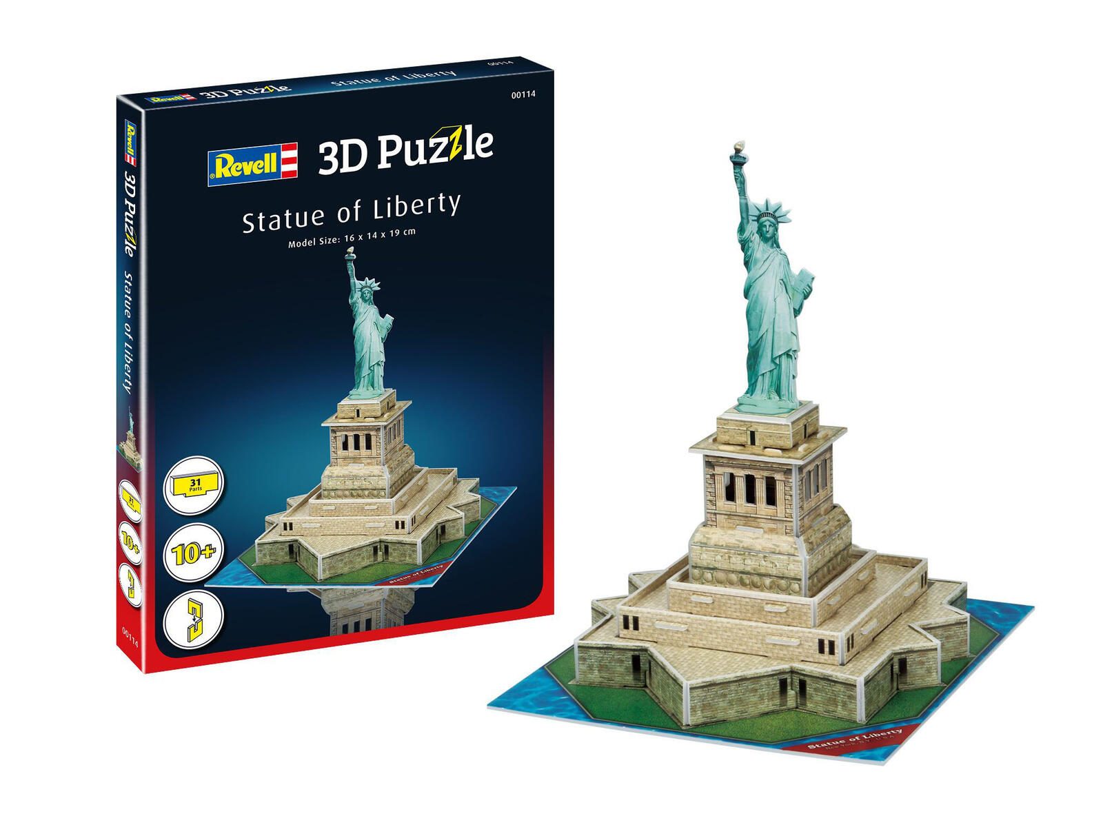 Revell 3D-Puzzle Freiheitsstatue, Anzahl Teile: 31 00114