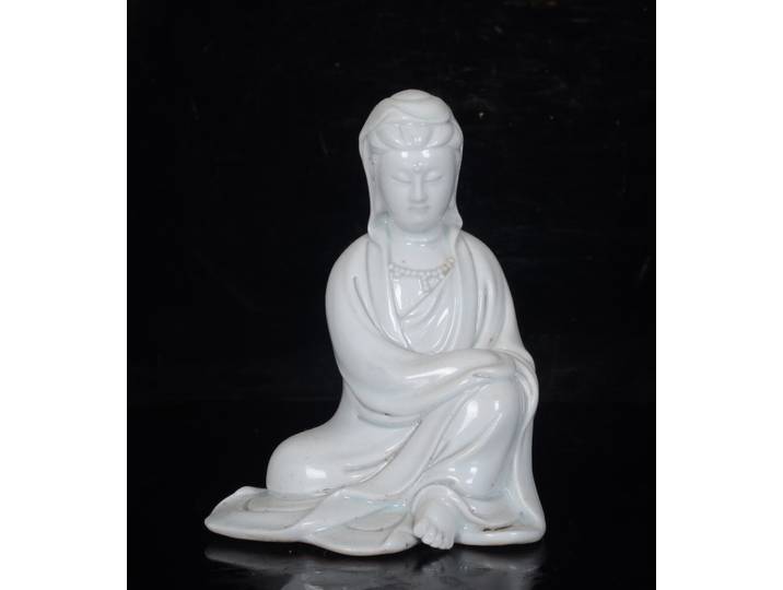 5,2 Vieille Chine La République de Chine Porcelaine Dehua Xiaoguanyin